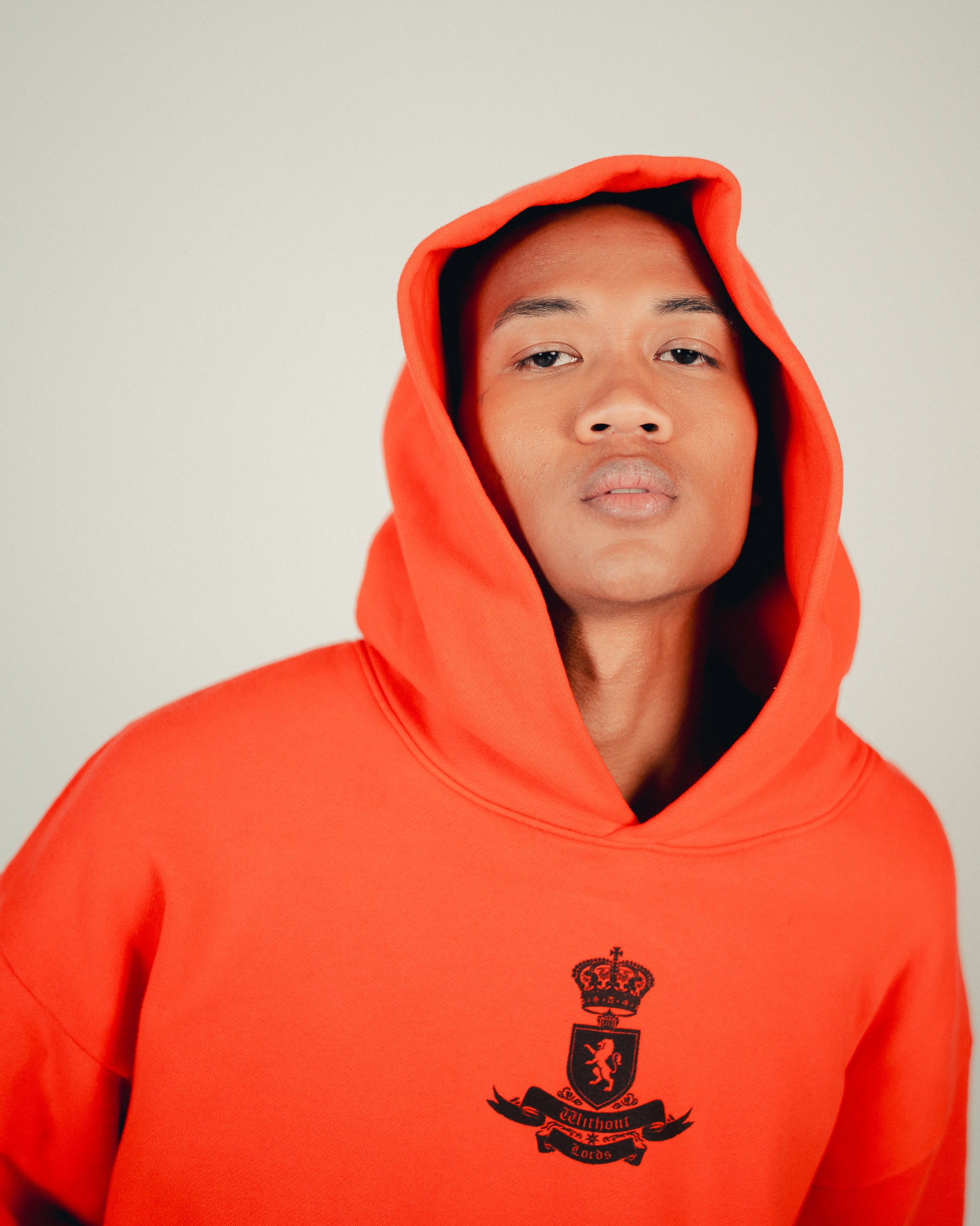 WOL NYFW EXCLUSIVE HOODIE — ORANGE MIDWEIGHT