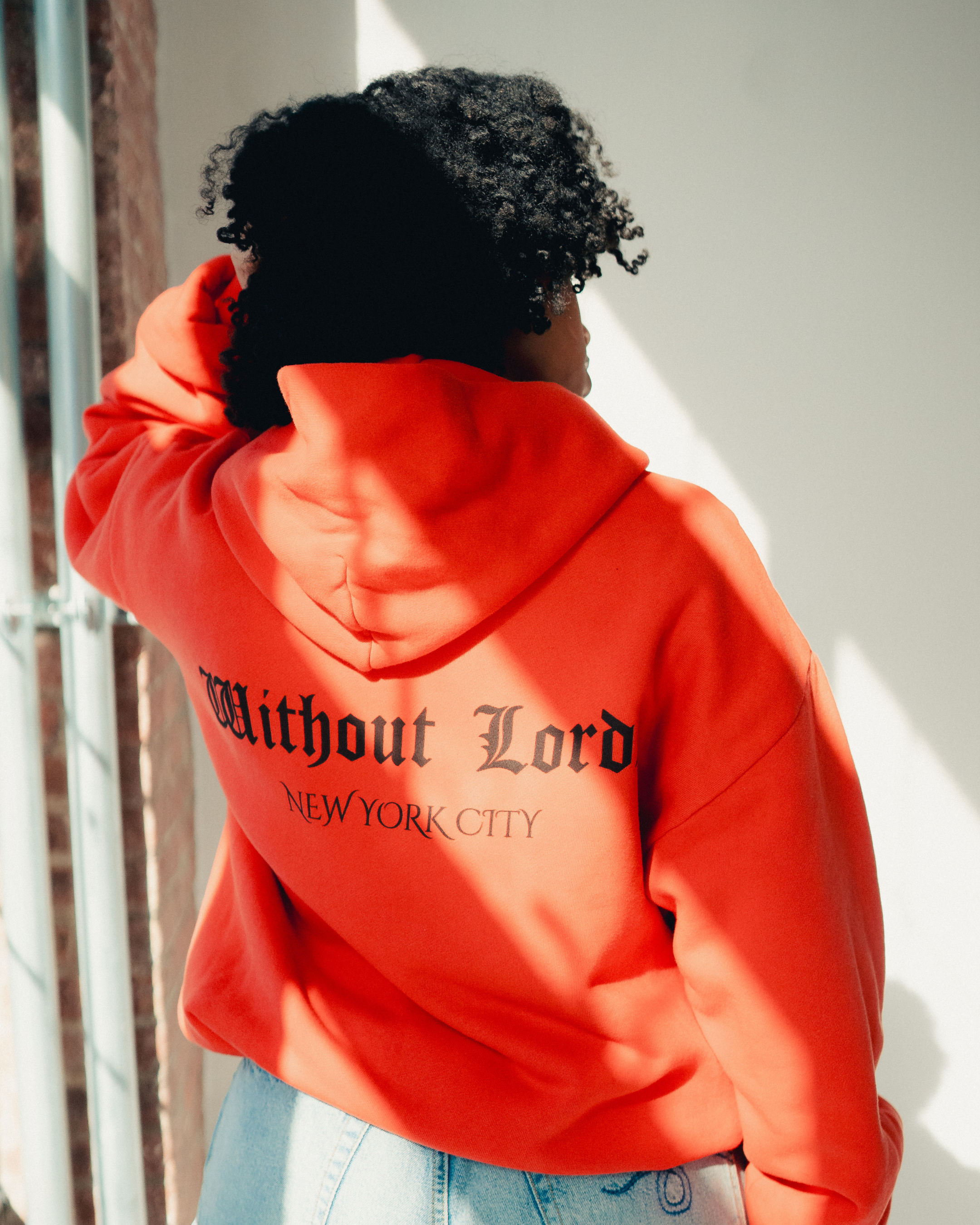 WOL NYFW EXCLUSIVE HOODIE — ORANGE MIDWEIGHT